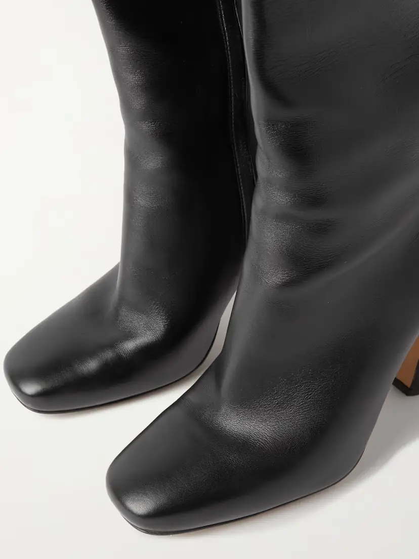 Bottega Veneta Veneta Leather Over-the-knee Boots | Thumbnail 4 Bottega Veneta Veneta Leather Over-the-knee Boots | Thumbnail 4