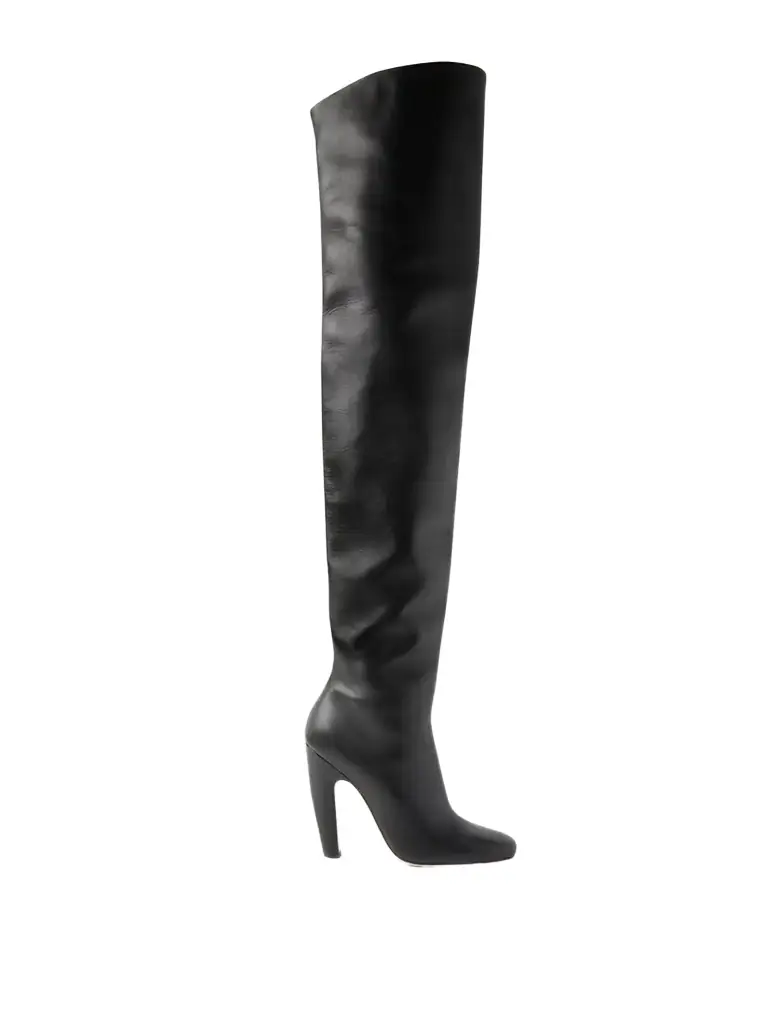 Veneta Leather Over-the-knee Boots