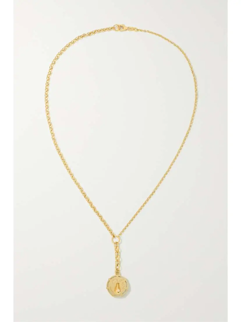 Foundrae Forever And Always A Pair 18-karat Gold Diamond Necklace | Thumbnail 4 Foundrae Forever And Always A Pair 18-karat Gold Diamond Necklace | Thumbnail 4