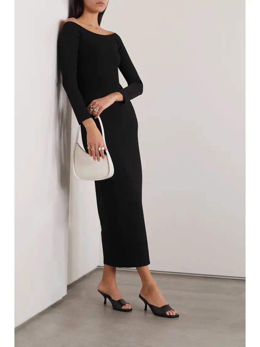 The Row Teresina Off-the-shoulder Stretch-jersey Maxi Dress | Thumbnail 2 The Row Teresina Off-the-shoulder Stretch-jersey Maxi Dress | Thumbnail 2