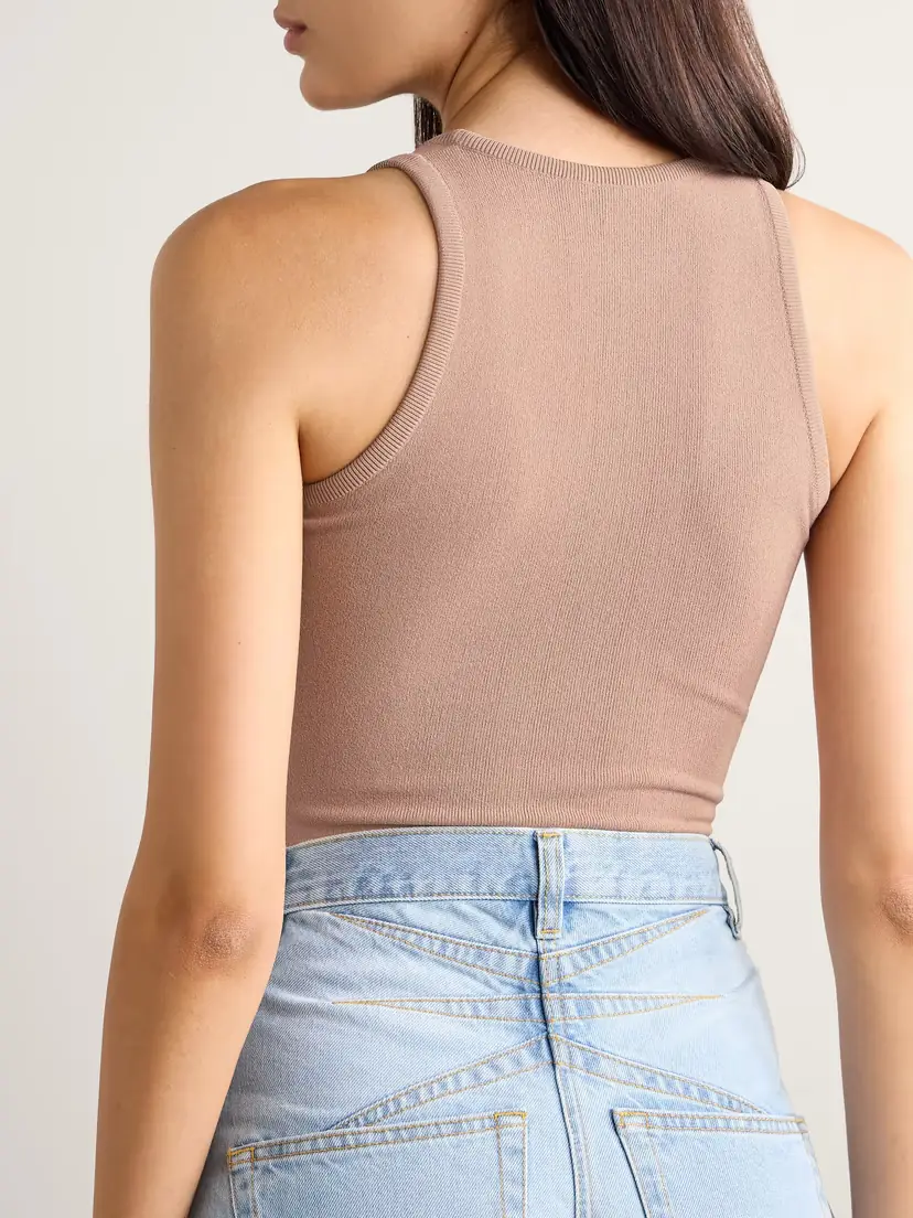 Alaïa Archetypes Stretch-knit Bodysuit | Thumbnail 3 Alaïa Archetypes Stretch-knit Bodysuit | Thumbnail 3