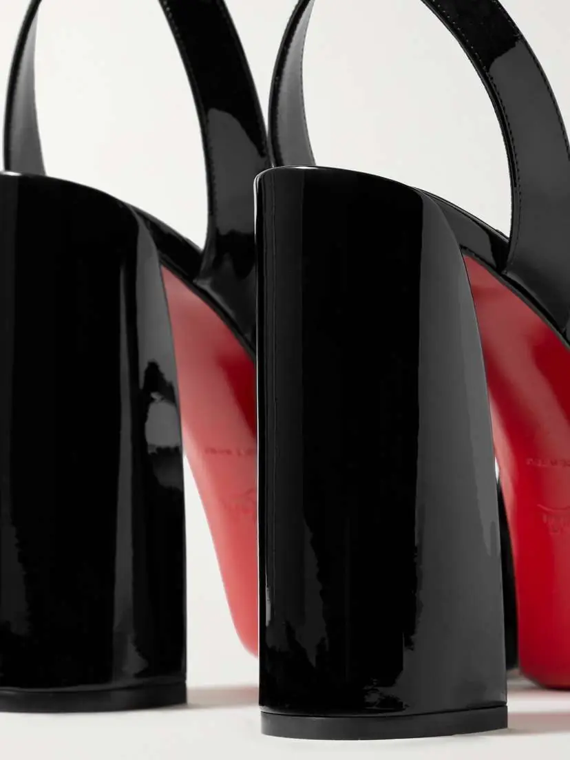 Christian Louboutin Movida Sabina 130 Patent-leather Platform Sandals | Thumbnail 4 Christian Louboutin Movida Sabina 130 Patent-leather Platform Sandals | Thumbnail 4