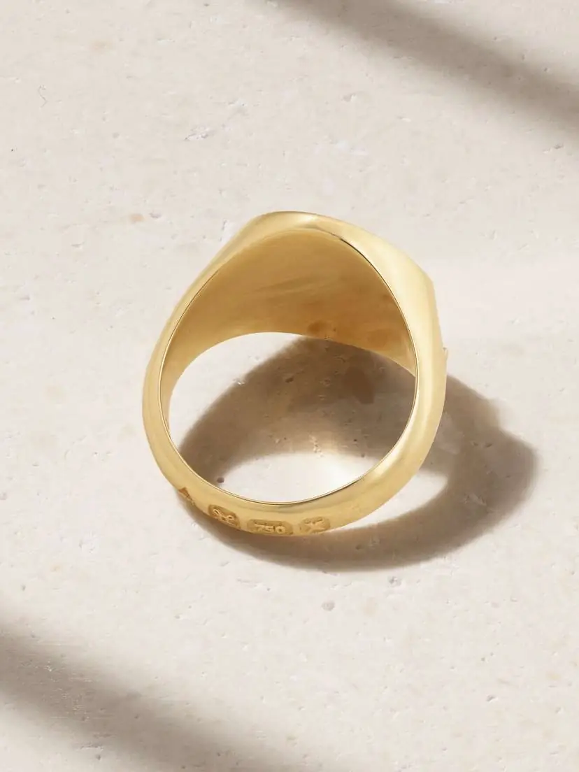 Foundrae 18-karat Gold Diamond Ring | Thumbnail 3 Foundrae 18-karat Gold Diamond Ring | Thumbnail 3