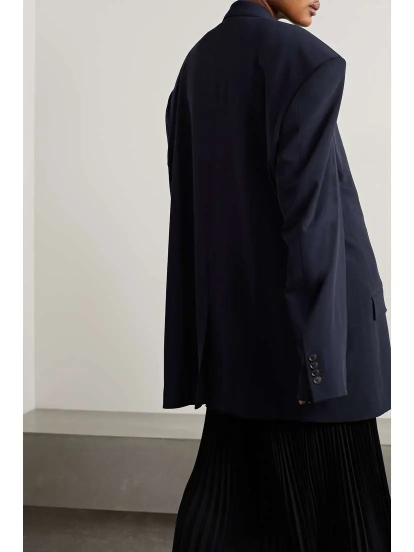 Balenciaga Oversized Wool-blend Blazer | Thumbnail 4