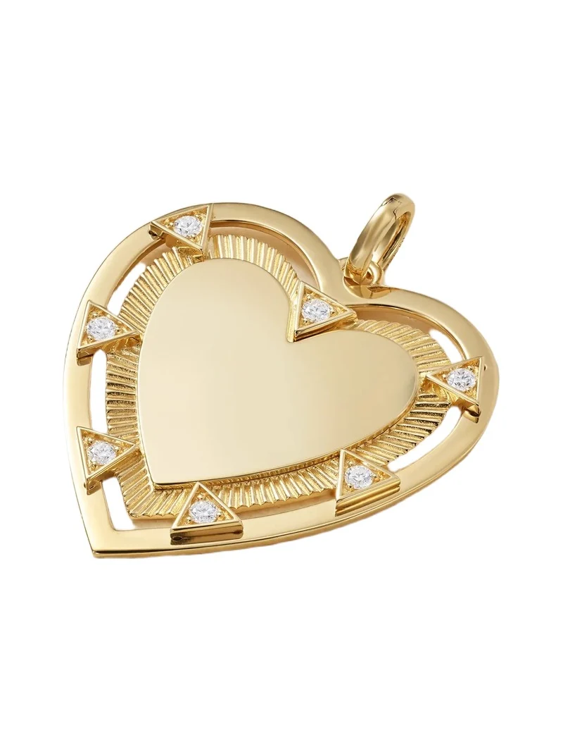 True Love 18-karat Gold Diamond Pendant True Love 18-karat Gold Diamond Pendant