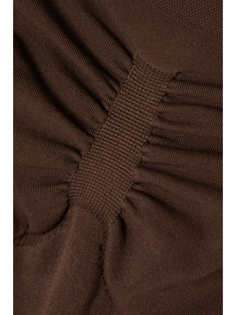Skims Seamless Sculpt Strapless Thong Bodysuit - Cocoa | Thumbnail 4