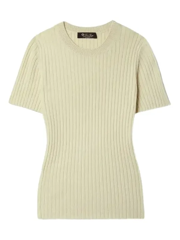 Ribbed Cashmere Sweater