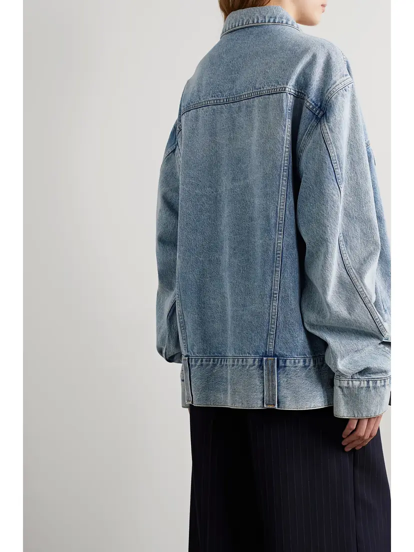 Khaite Grizzo Oversized Denim Jacket | Thumbnail 3 Khaite Grizzo Oversized Denim Jacket | Thumbnail 3