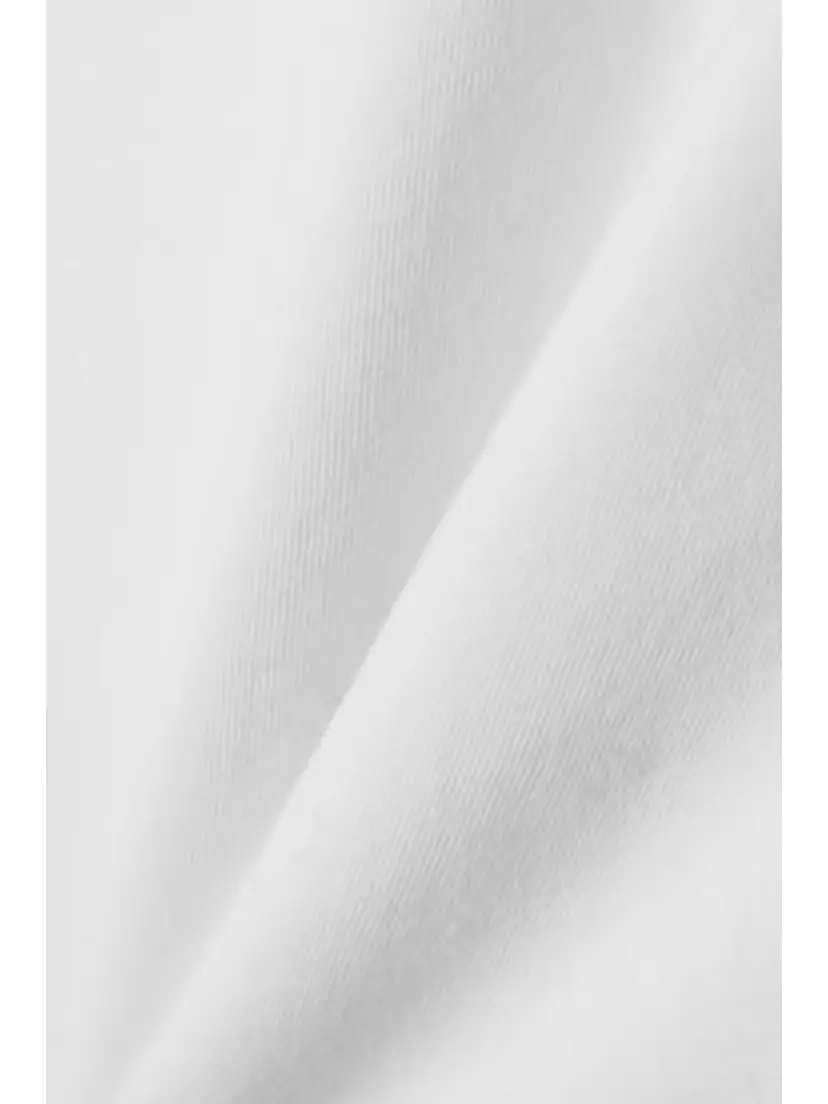 RE/DONE + Hanes Micro Cropped Cotton-jersey T-shirt | Thumbnail 4 RE/DONE + Hanes Micro Cropped Cotton-jersey T-shirt | Thumbnail 4