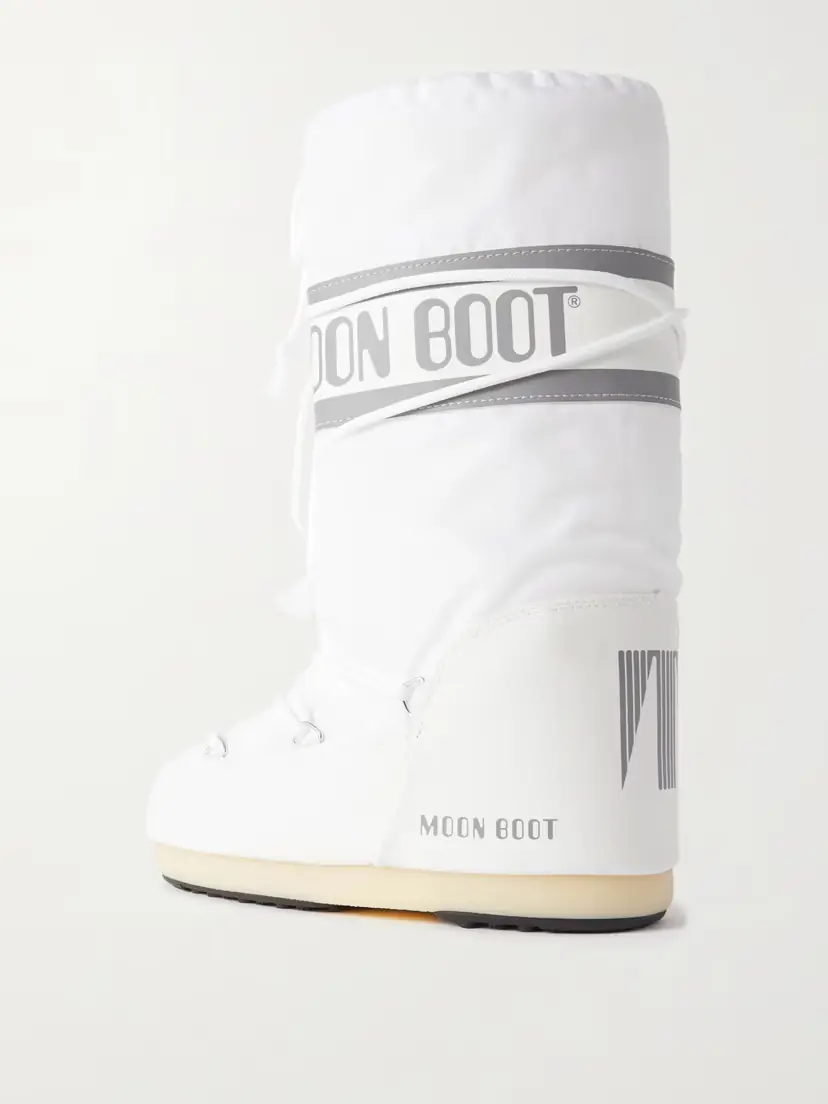 Moon Boot Icon Shell And Leather-like Snow Boots | Thumbnail 3 Moon Boot Icon Shell And Leather-like Snow Boots | Thumbnail 3