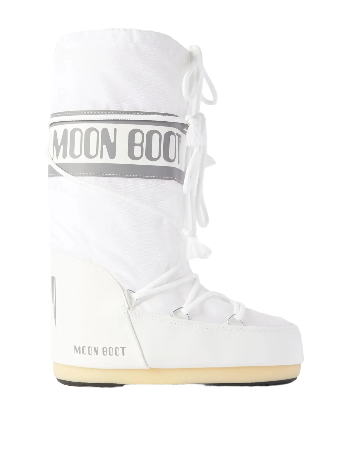 Moon Boot Icon Shell And Leather-like Snow Boots