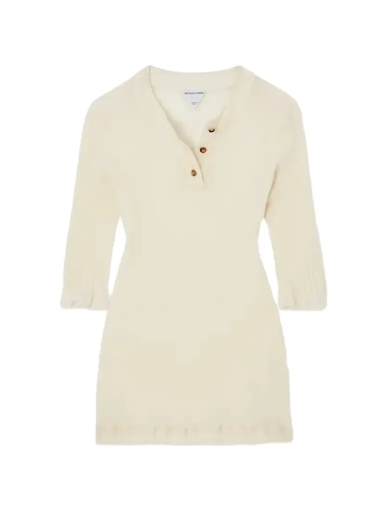 Bottega Veneta Ribbed Cotton-blend Top | Image 1 Bottega Veneta Ribbed Cotton-blend Top | Image 1