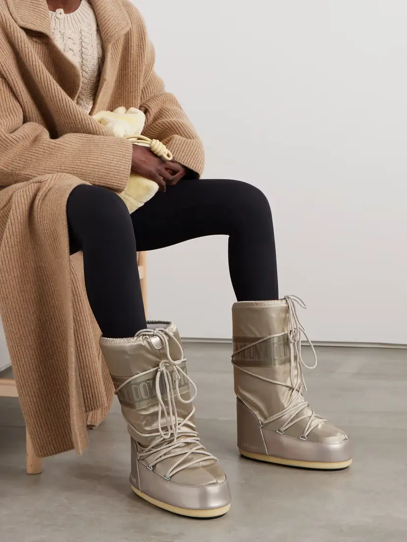 Moon Boot Icon Glance Shell And Pvc Snow Boots | Thumbnail 2 Moon Boot Icon Glance Shell And Pvc Snow Boots | Thumbnail 2