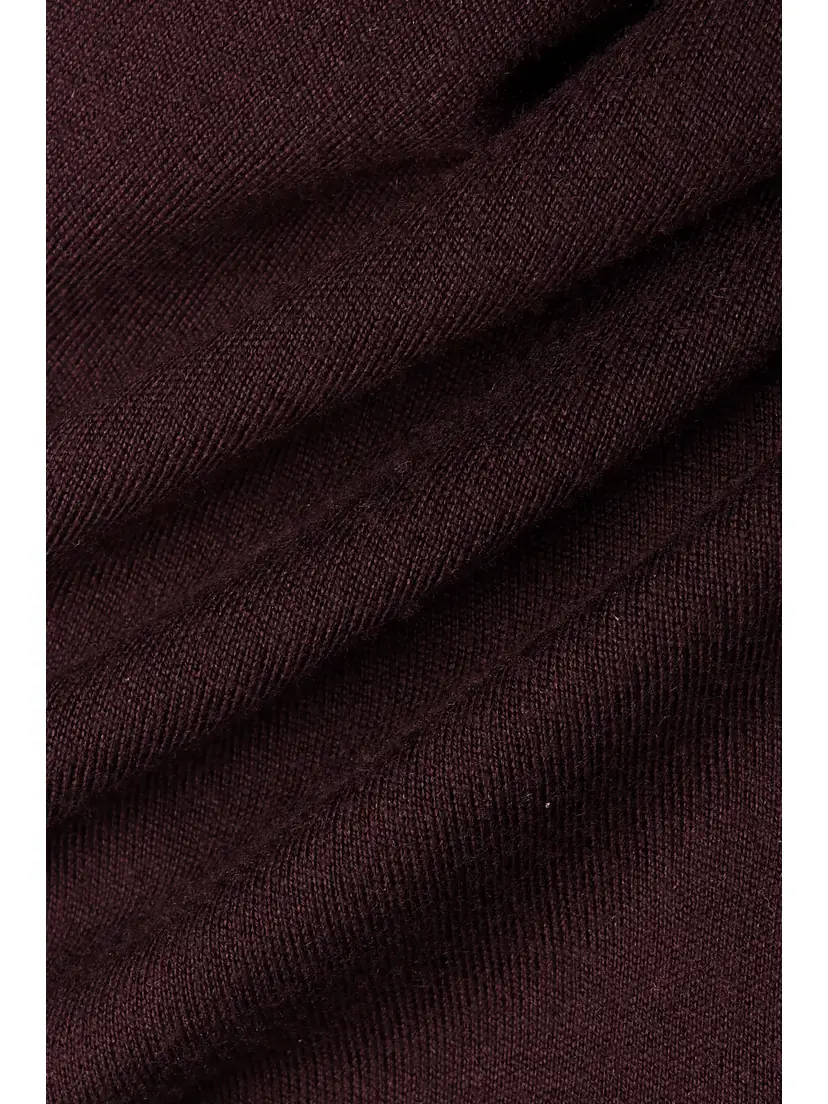 SAINT LAURENT Hooded Twisted Wool Top | Thumbnail 5 SAINT LAURENT Hooded Twisted Wool Top | Thumbnail 5