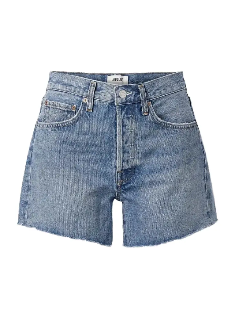 Parker Long Distressed Denim Shorts Parker Long Distressed Denim Shorts