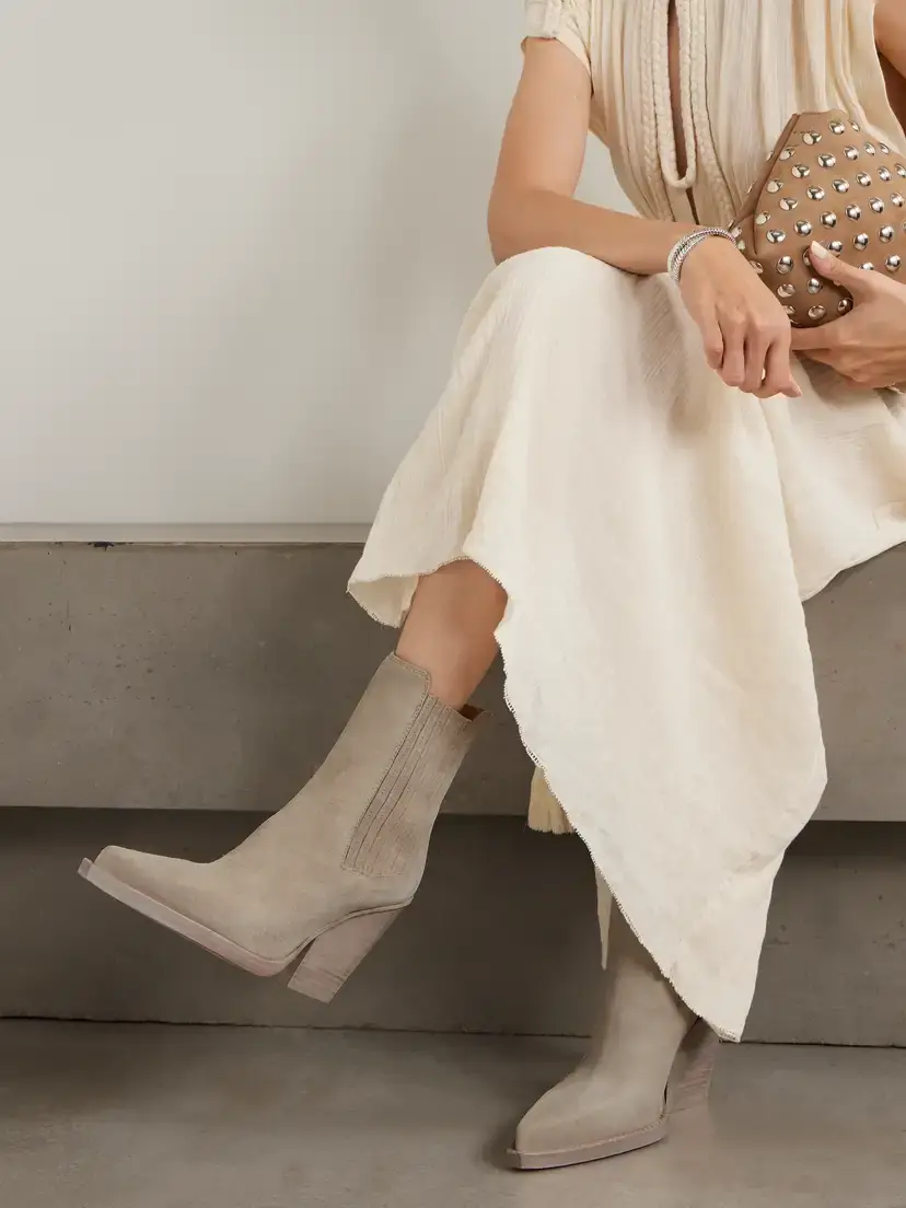 Paris Texas Dallas 100 Suede Ankle Boots | Thumbnail 2