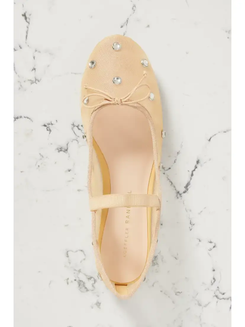 Loeffler Randall Leonie Crystal-embellished Mesh Ballet Flats | Thumbnail 5 Loeffler Randall Leonie Crystal-embellished Mesh Ballet Flats | Thumbnail 5