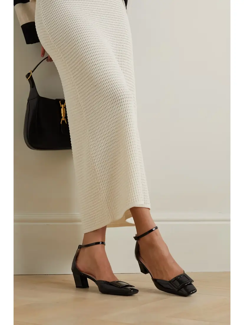 Roger Vivier Belle Vivier 45 Patent-leather Pumps | Thumbnail 2 Roger Vivier Belle Vivier 45 Patent-leather Pumps | Thumbnail 2