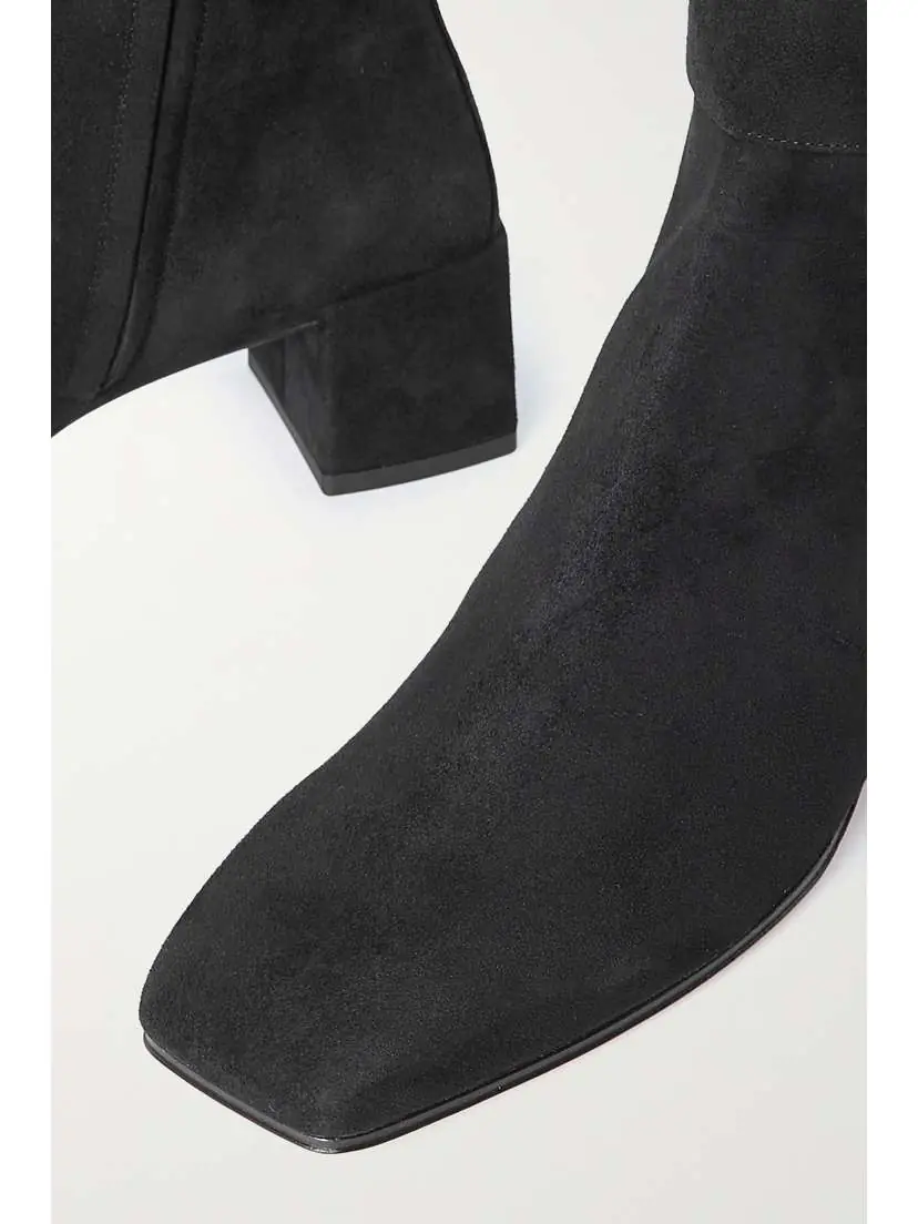 Roger Vivier So Vivier Buckled Suede Ankle Boots | Thumbnail 4 Roger Vivier So Vivier Buckled Suede Ankle Boots | Thumbnail 4