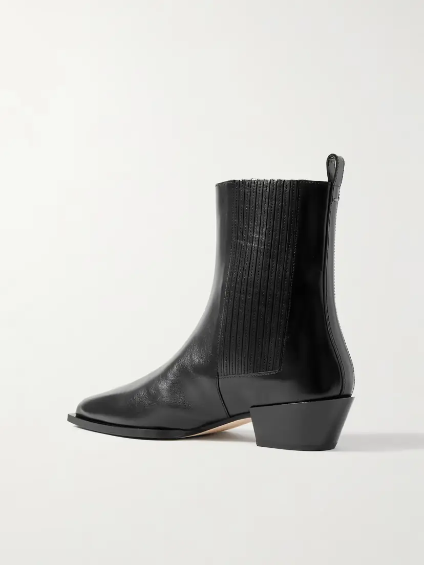 aeyde Belinda Leather Ankle Boots | Thumbnail 3