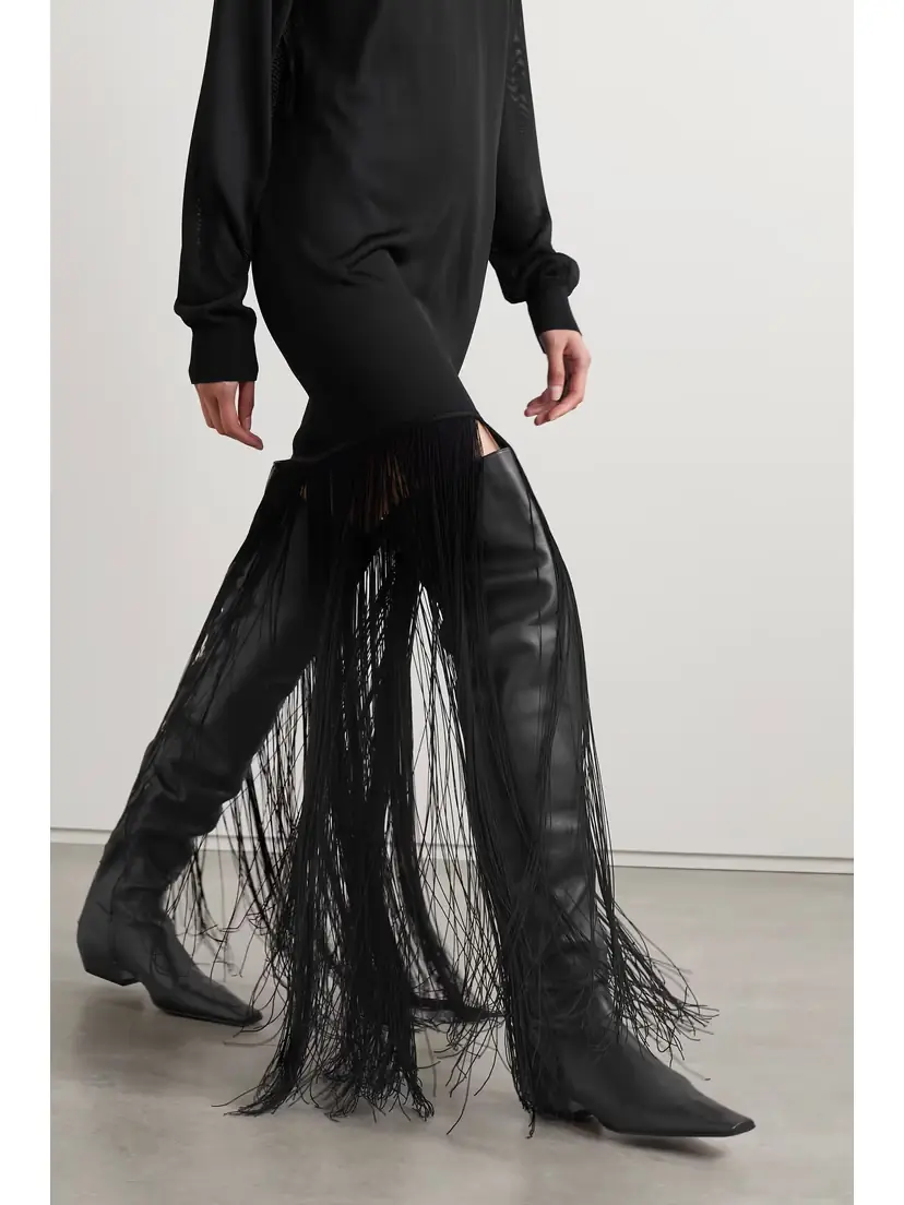 Khaite Marfa Leather Over-the-knee Boots | Thumbnail 2 Khaite Marfa Leather Over-the-knee Boots | Thumbnail 2