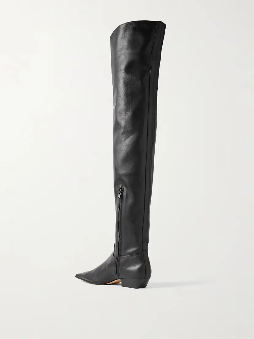 Khaite Marfa Leather Over-the-knee Boots | Thumbnail 3 Khaite Marfa Leather Over-the-knee Boots | Thumbnail 3