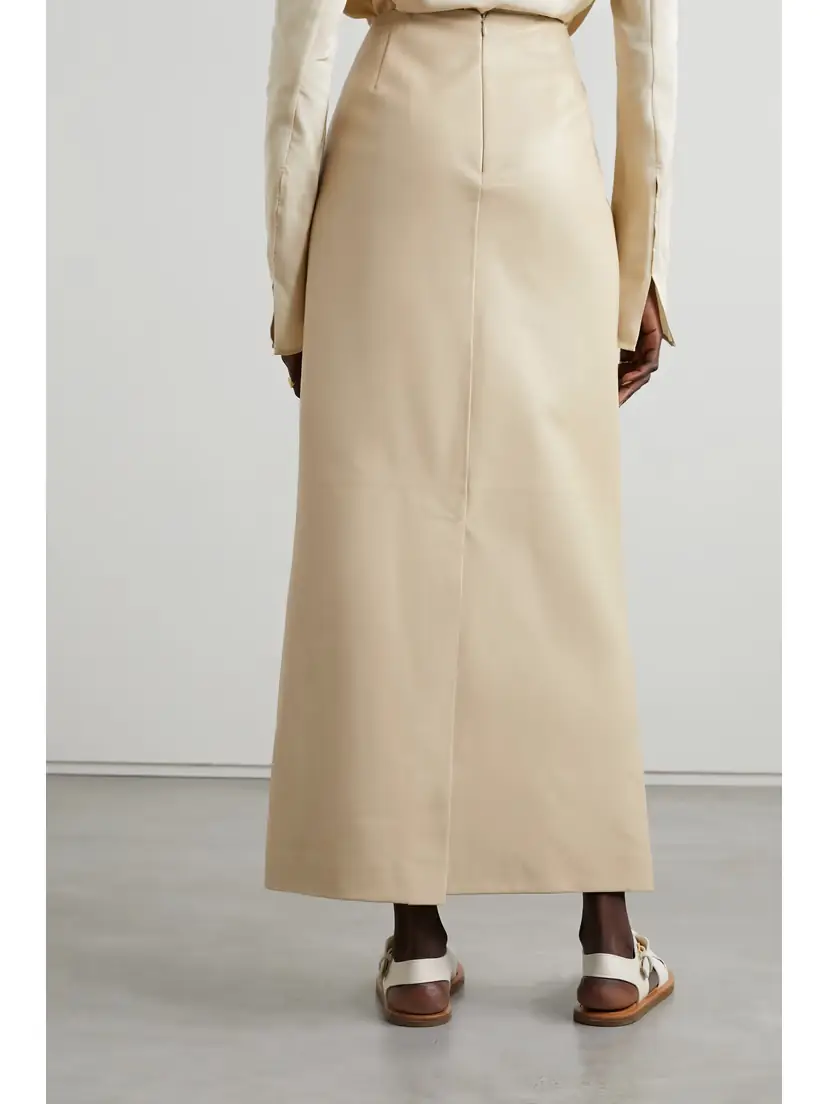 The Row Berth Leather Maxi Skirt | Thumbnail 3 The Row Berth Leather Maxi Skirt | Thumbnail 3