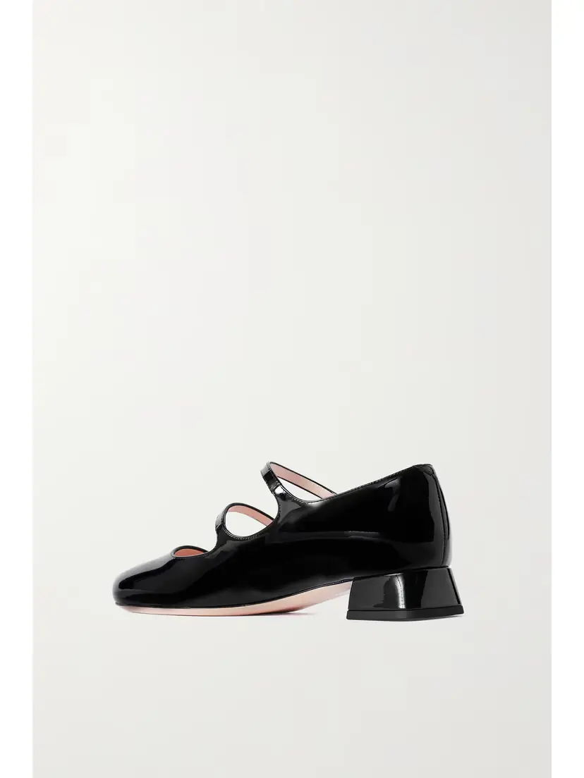 Roger Vivier Mini Très Vivier 25 Crystal-embellished Patent-leather Pumps | Thumbnail 3 Roger Vivier Mini Très Vivier 25 Crystal-embellished Patent-leather Pumps | Thumbnail 3