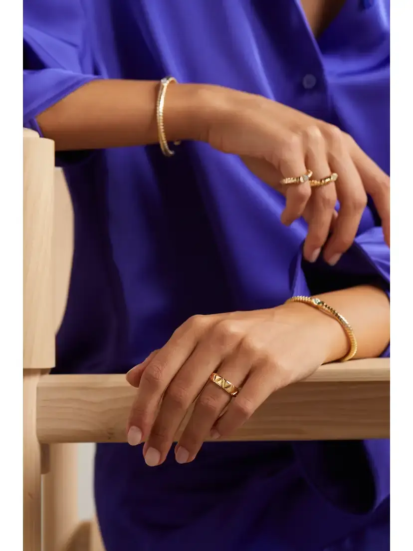 Marina B Triangolini 18-karat Gold Ring | Thumbnail 4