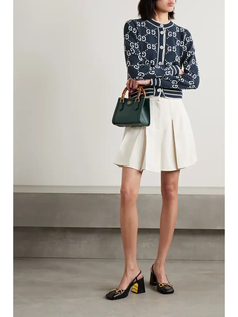 Gucci Cotton-blend Jacquard Cardigan | Thumbnail 2 Gucci Cotton-blend Jacquard Cardigan | Thumbnail 2