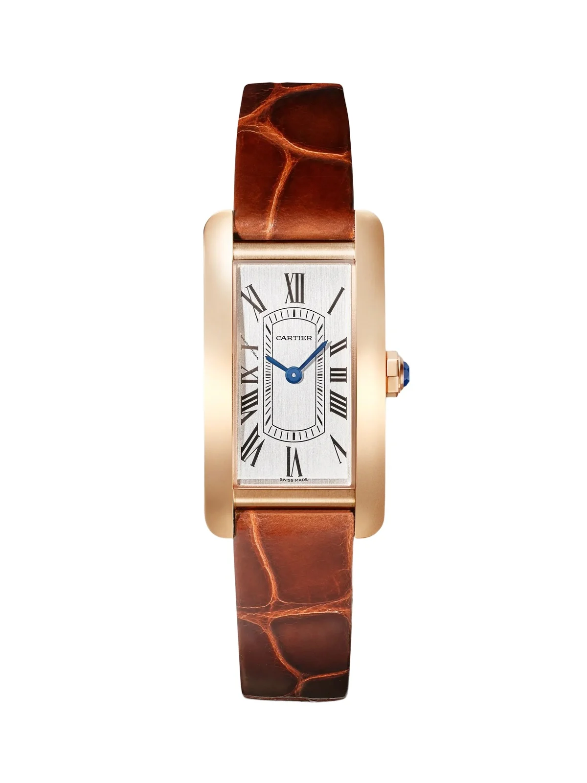 Tank Américaine Small 18-karat Rose Gold Watch Tank Américaine Small 18-karat Rose Gold Watch