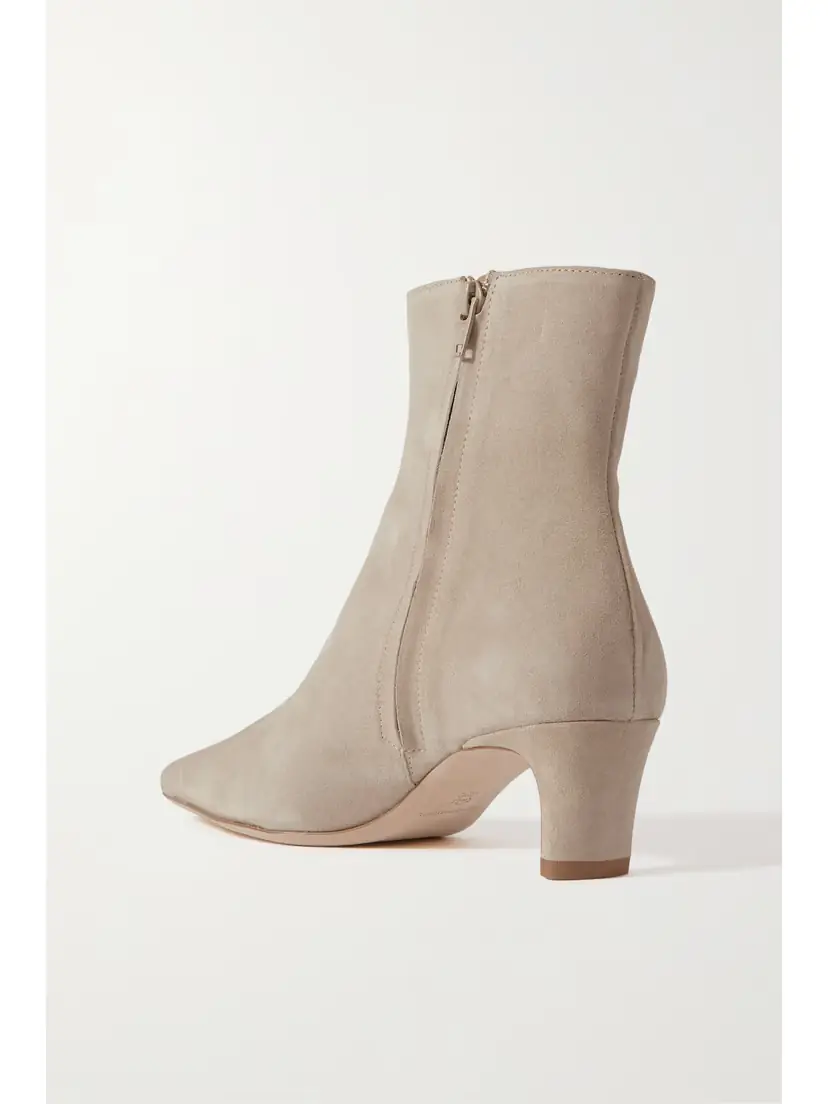Staud Wally Suede Ankle Boots | Thumbnail 3 Staud Wally Suede Ankle Boots | Thumbnail 3