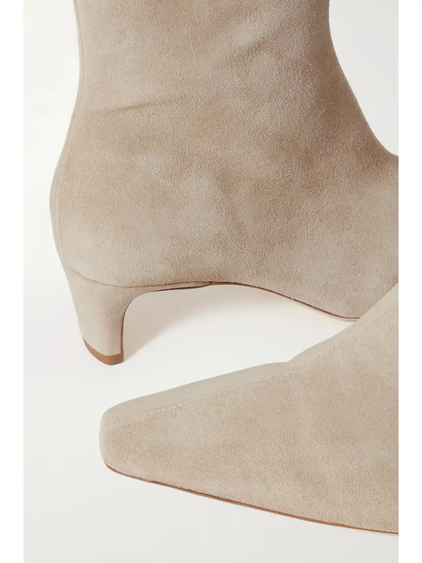 Staud Wally Suede Ankle Boots | Thumbnail 4 Staud Wally Suede Ankle Boots | Thumbnail 4