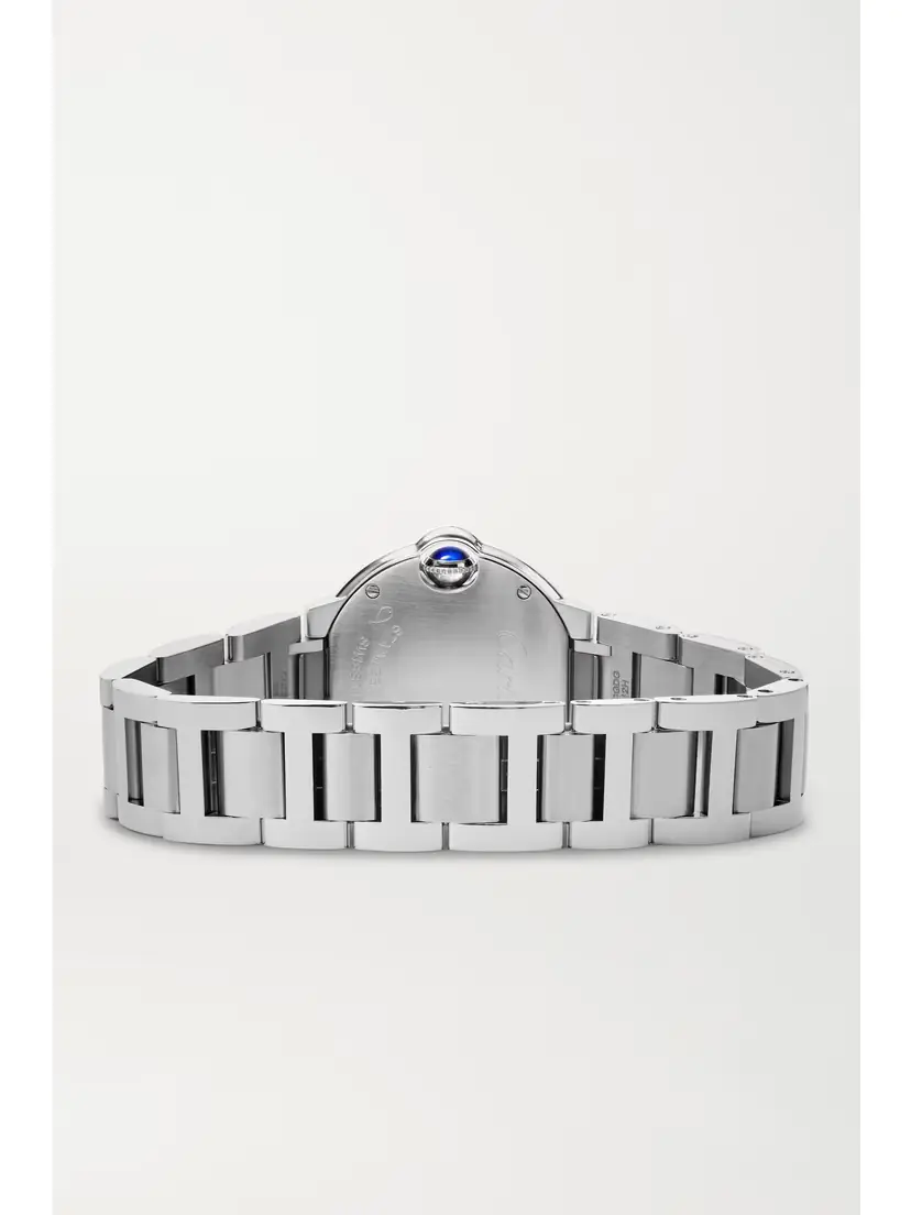 Cartier Ballon Bleu De 28mm Stainless Steel And Diamond Watch | Thumbnail 6 Cartier Ballon Bleu De 28mm Stainless Steel And Diamond Watch | Thumbnail 6
