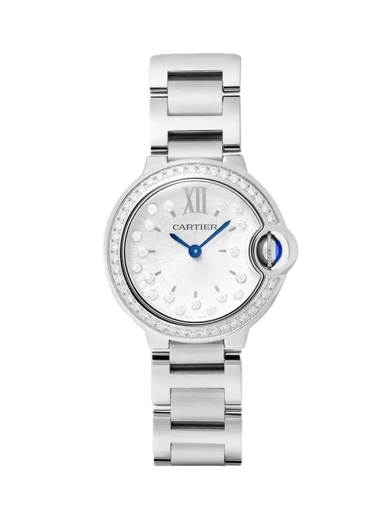 Ballon Bleu De 28mm Stainless Steel And Diamond Watch