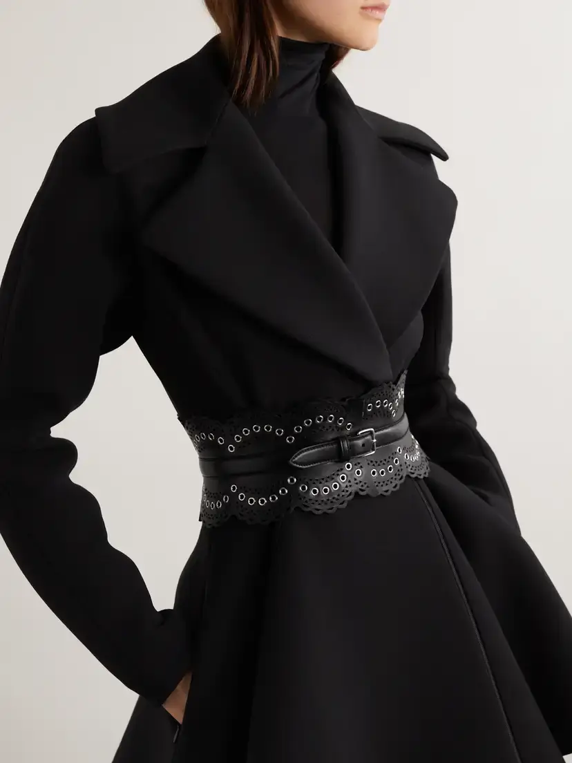 Alaïa Laser-cut Leather Waist Belt | Thumbnail 2 Alaïa Laser-cut Leather Waist Belt | Thumbnail 2