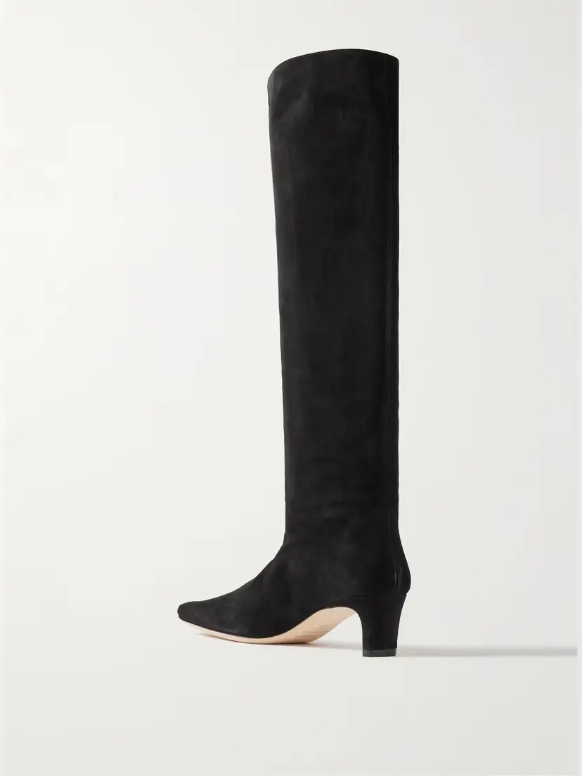 Staud Wally Suede Knee Boots | Thumbnail 3