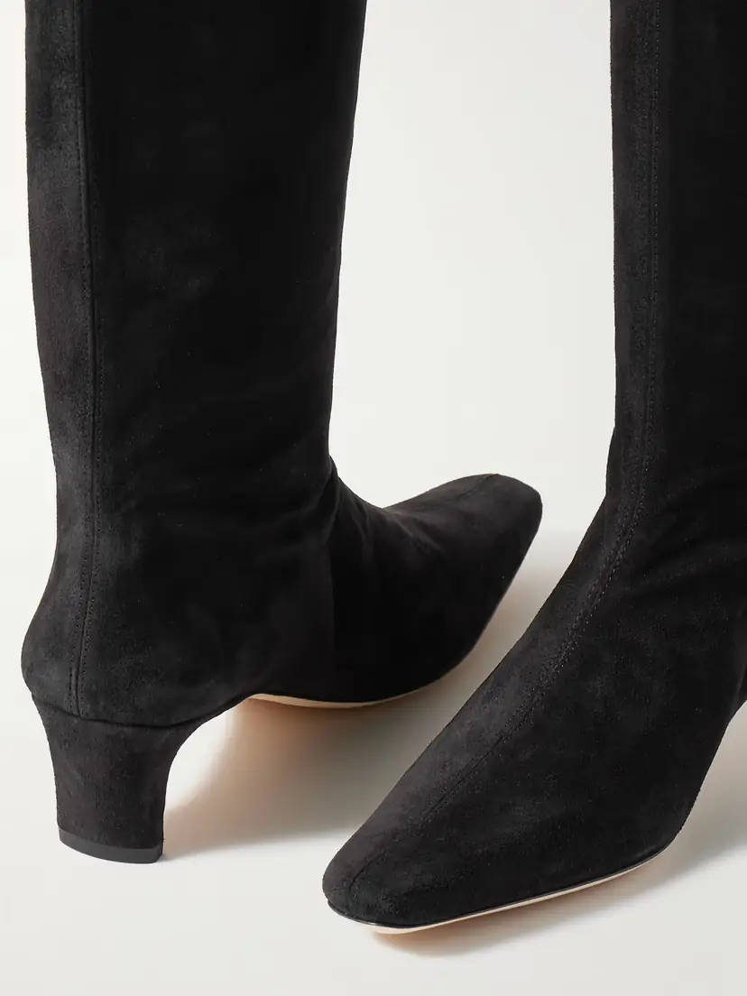 Staud Wally Suede Knee Boots | Thumbnail 4