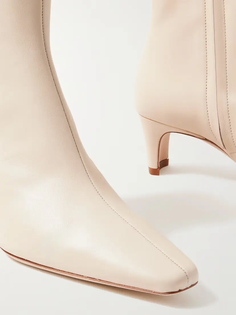 Staud Wally Leather Ankle Boots | Thumbnail 4