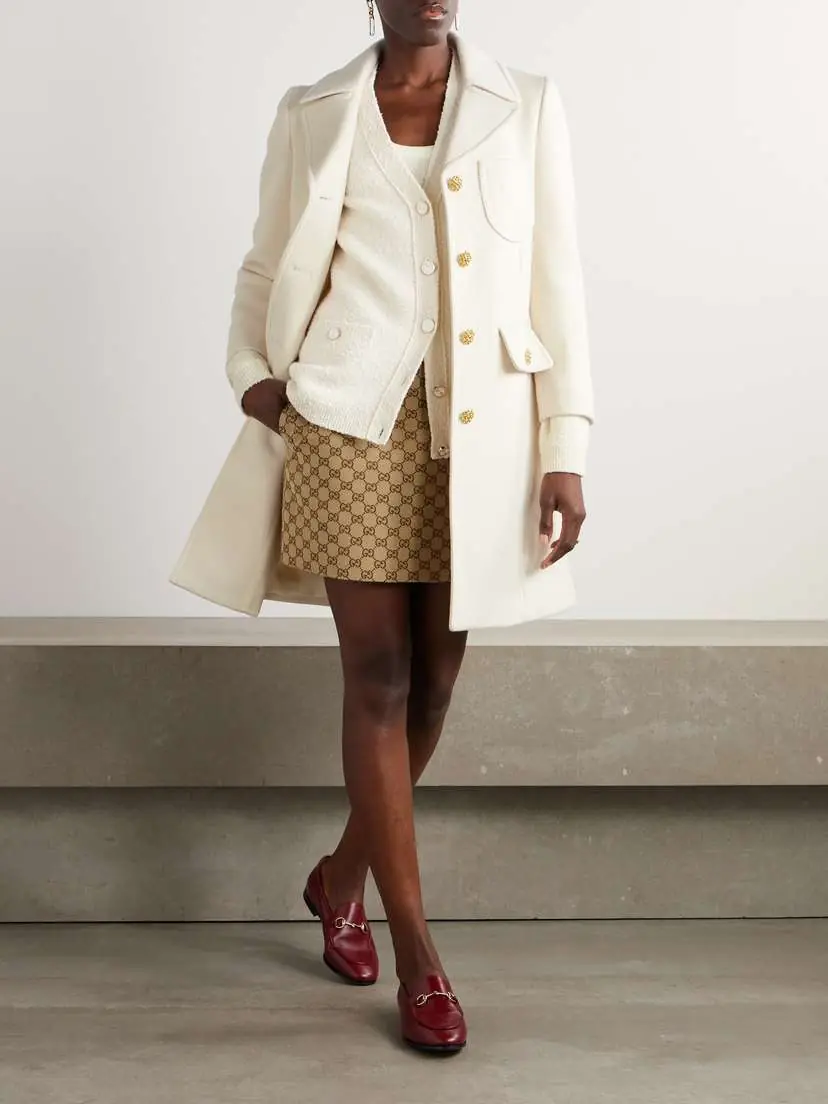 Gucci Button-embellished Wool Coat | Thumbnail 2 Gucci Button-embellished Wool Coat | Thumbnail 2