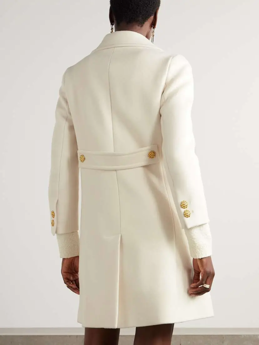 Gucci Button-embellished Wool Coat | Thumbnail 4 Gucci Button-embellished Wool Coat | Thumbnail 4