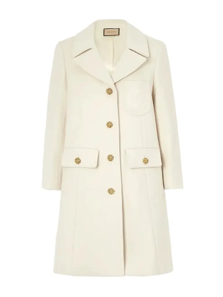 Gucci Button-embellished Wool Coat | Thumbnail 1 Gucci Button-embellished Wool Coat | Thumbnail 1