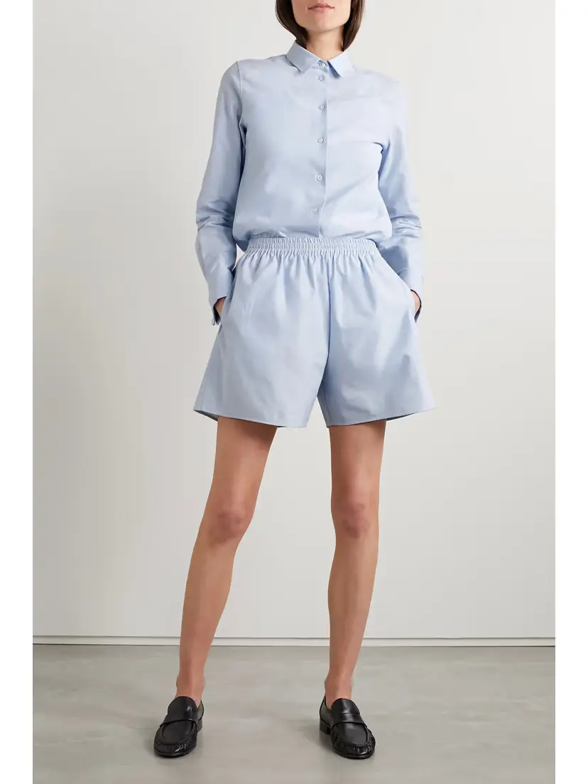 The Row Metis Cotton Oxford Shirt | Thumbnail 2 The Row Metis Cotton Oxford Shirt | Thumbnail 2