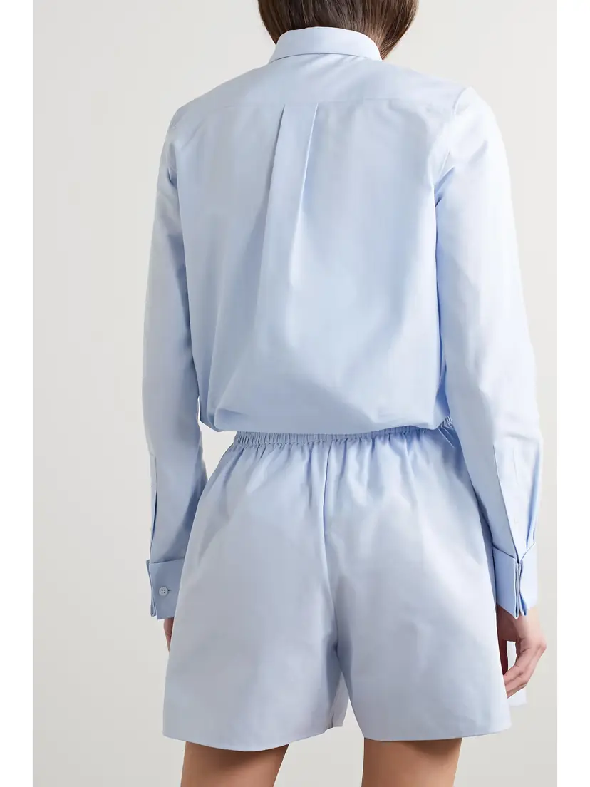 The Row Metis Cotton Oxford Shirt | Thumbnail 3 The Row Metis Cotton Oxford Shirt | Thumbnail 3