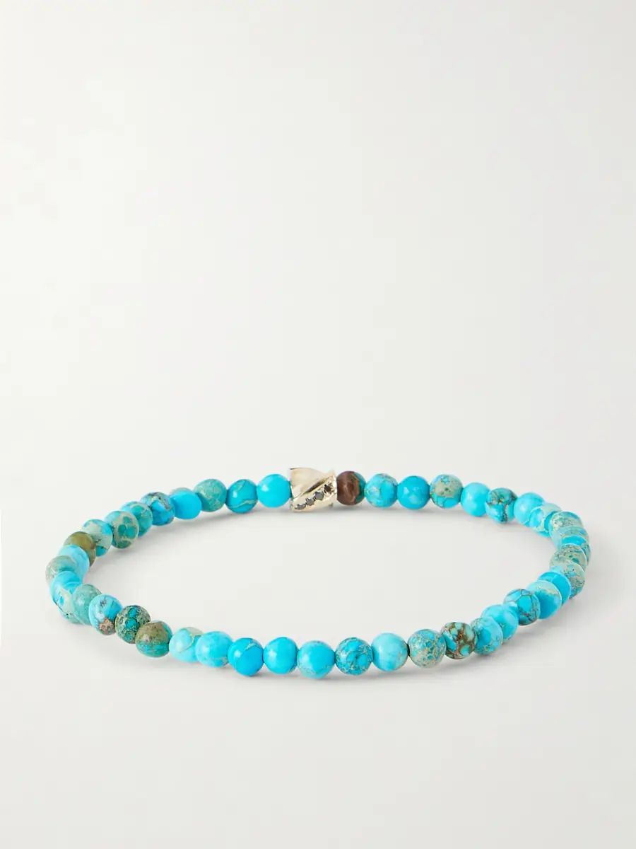 Gucci 14-Karat Gold Ruby and Sapphire Bracelet - Men | Thumbnail 7 Gucci 14-Karat Gold Ruby and Sapphire Bracelet - Men | Thumbnail 7