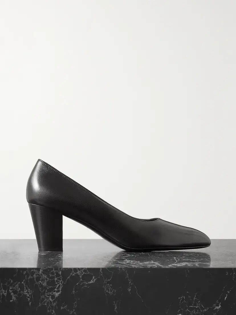 The Row Luisa Leather Pumps | Image 1 The Row Luisa Leather Pumps | Image 1