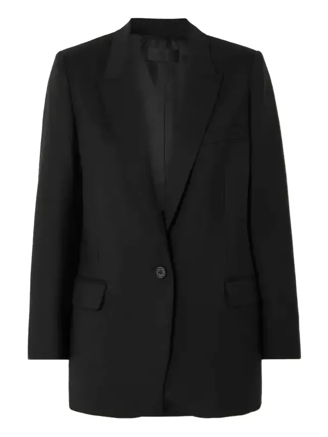 Diane Stretch-wool Twill Blazer