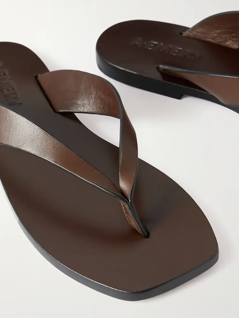 A Emery Kinto Leather Flip Flops | Thumbnail 4