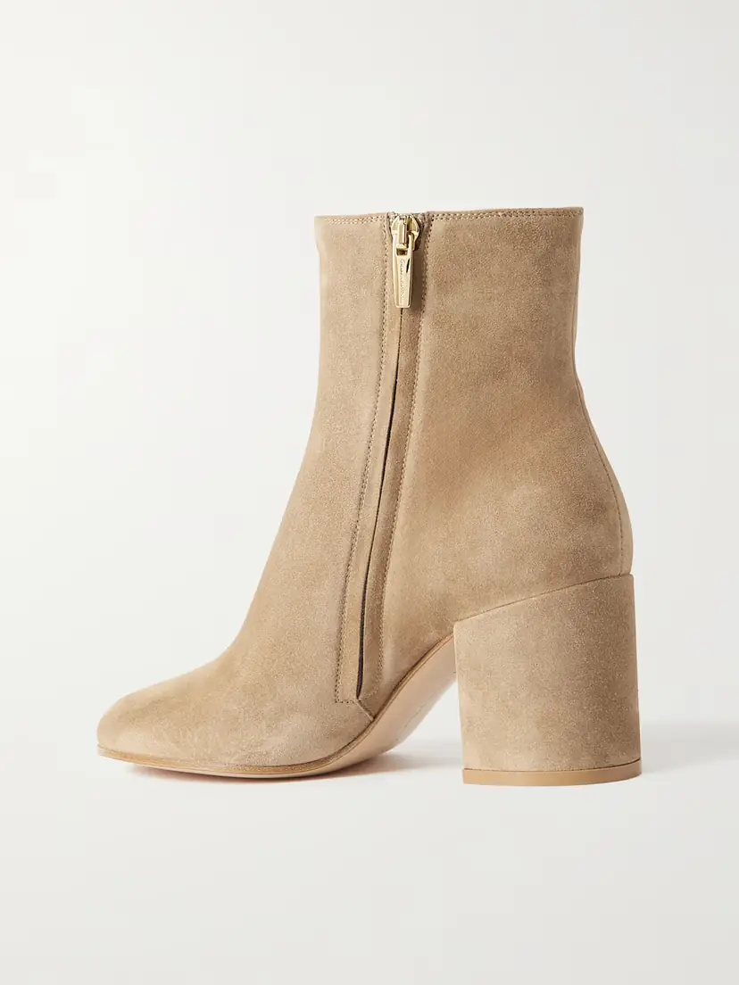 Gianvito Rossi Joelle 70 Suede Ankle Boots | Thumbnail 3 Gianvito Rossi Joelle 70 Suede Ankle Boots | Thumbnail 3