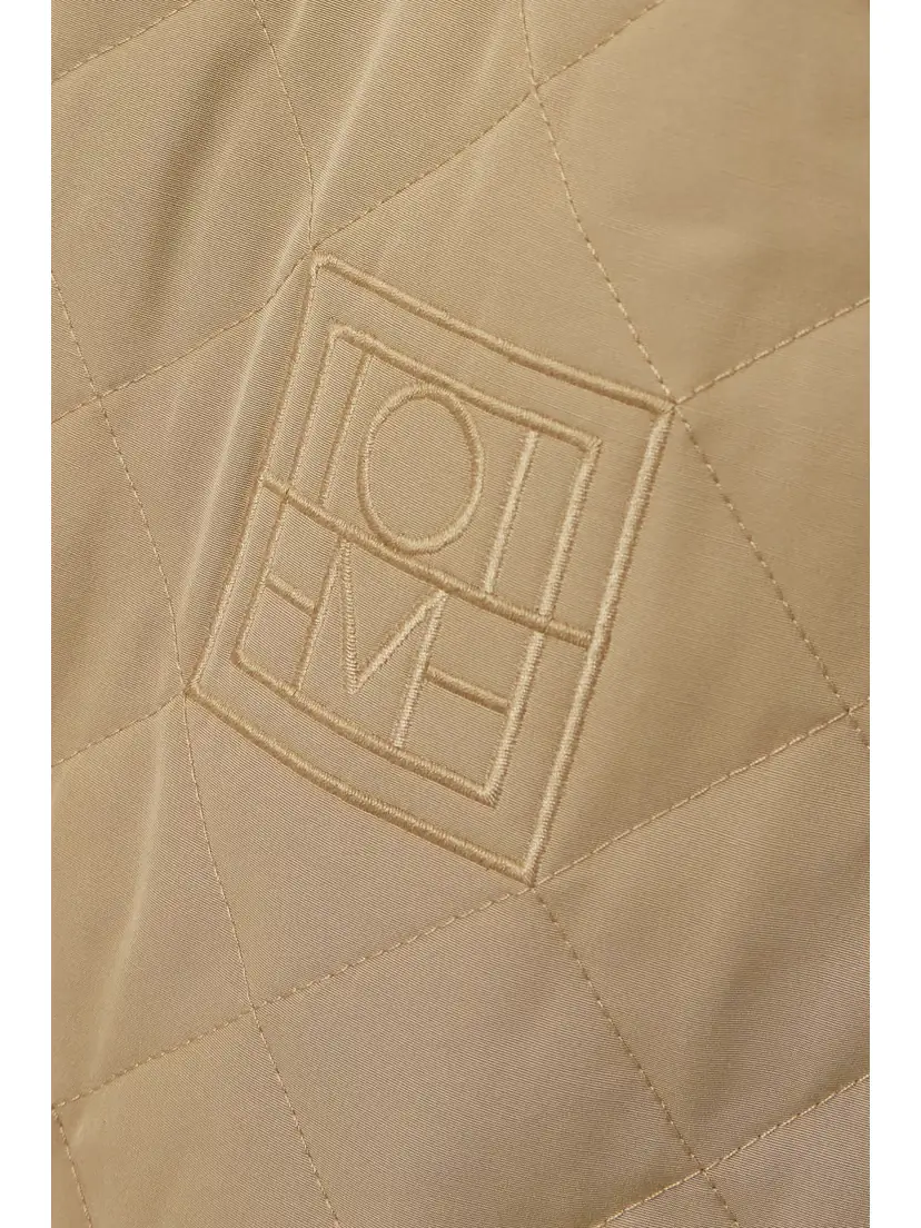 TOTEME Oversized Corduroy-trimmed Quilted Organic Cotton-blend Jacket | Thumbnail 5 TOTEME Oversized Corduroy-trimmed Quilted Organic Cotton-blend Jacket | Thumbnail 5
